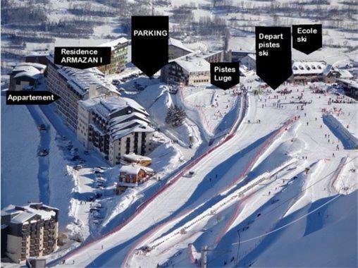 Appartement Résidence Armazan - pieds de piste Saint-Lary-Soulan Extérieur photo